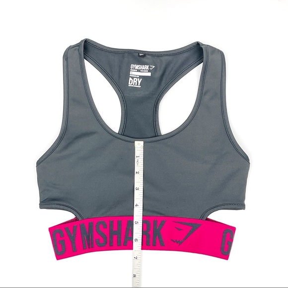 GYMSHARK Dry Fit Sports Bra Cut Outs - Picture 15 of 16